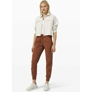 Lululemon Dance Studio Jogger Dark Terracotta Sz 12 EUC